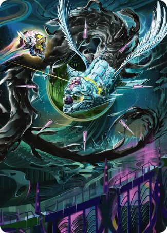 Art Series: Quantum Riddler Card Front