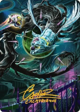 Art Series: Quantum Riddler Card Front