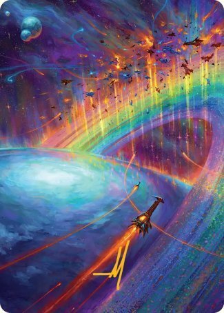 Art Series: Cascading Cataracts Card Front