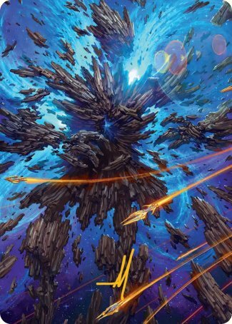 Art Series: Celestial Colonnade Card Front