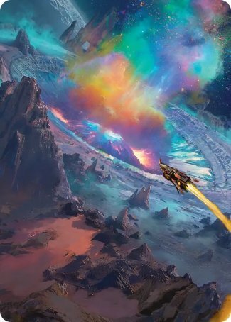 Art Series: Meteor Crater Card Front