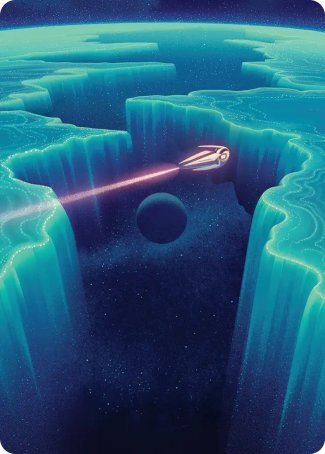 Art Series: Cascading Cataracts Card Front