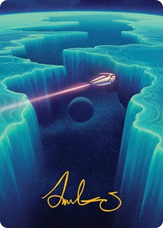 Art Series: Cascading Cataracts Card Front