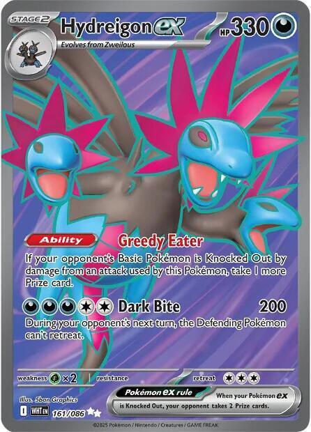 Hydreigon ex Card Front