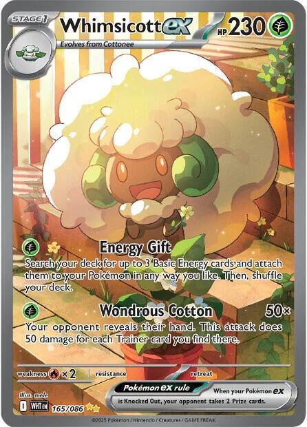 Whimsicott ex Card Front