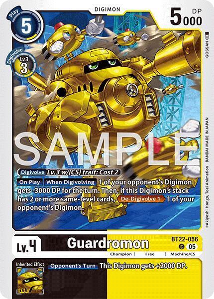 Guardromon Card Front