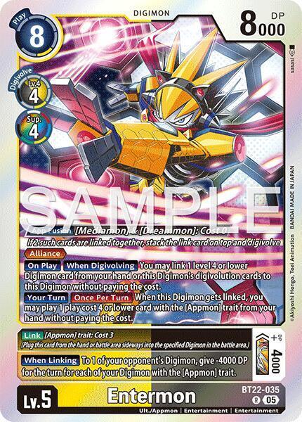 Entermon Card Front