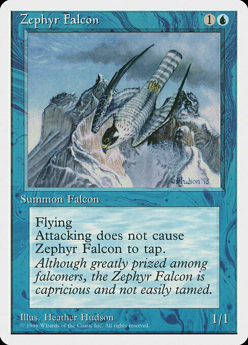 Zephyr Falcon Card Front