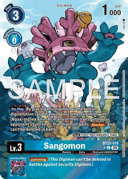 Sangomon Card Front