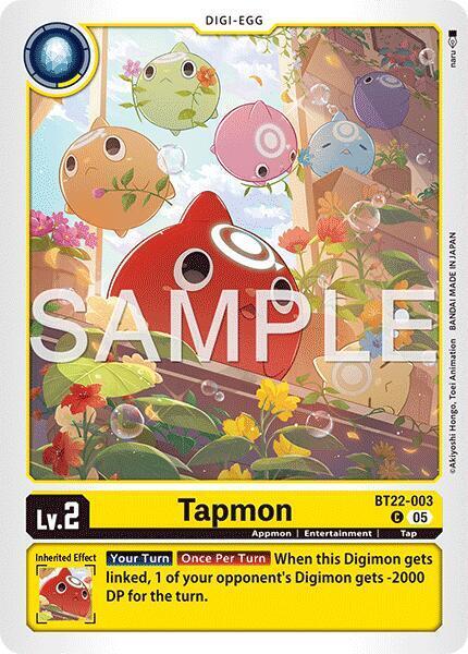 Tapmon Card Front