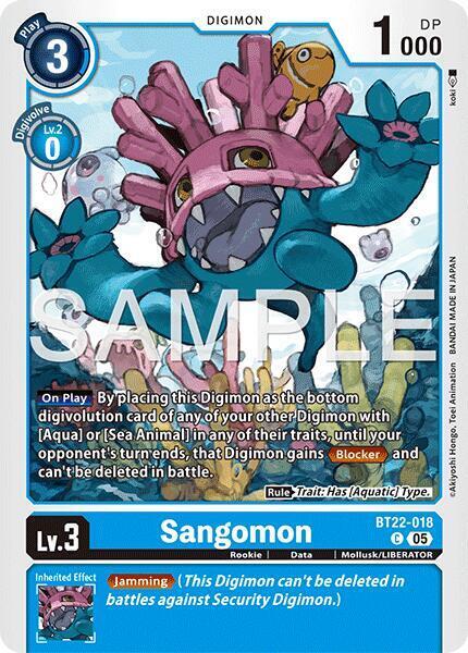 Sangomon Card Front