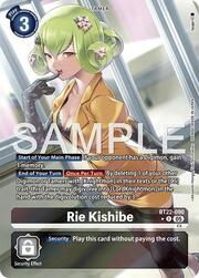 Rie Kishibe · Alternate Art BT22-090a