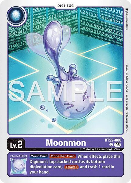 Moonmon Card Front