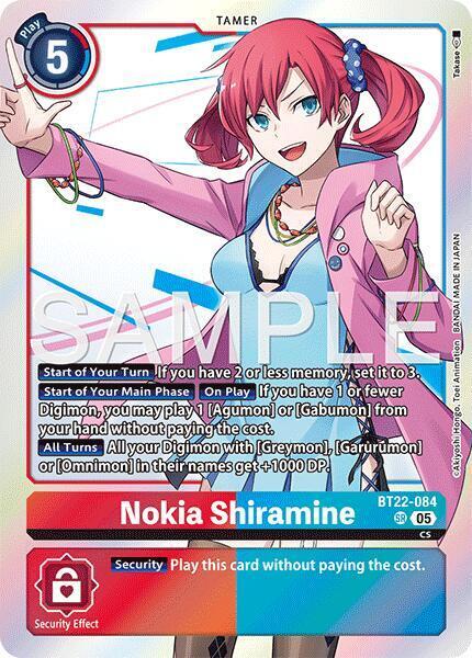 Nokia Shiramine Card Front