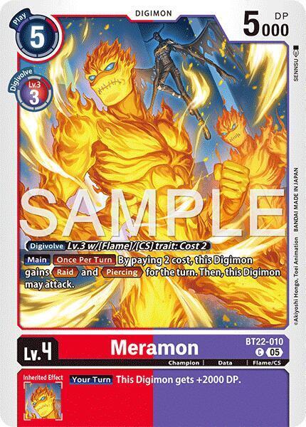 Meramon Card Front