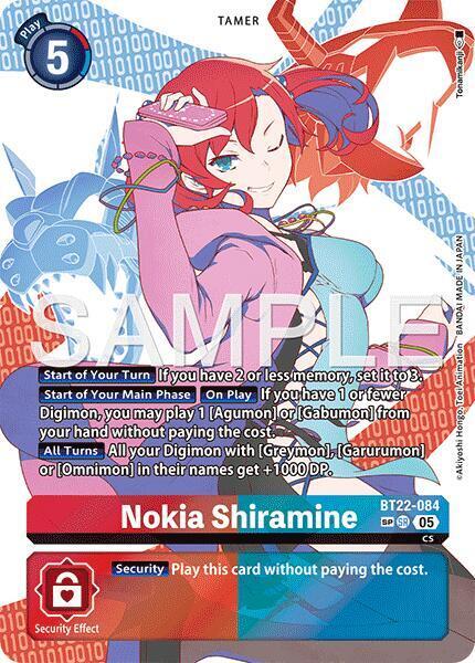 Nokia Shiramine Card Front
