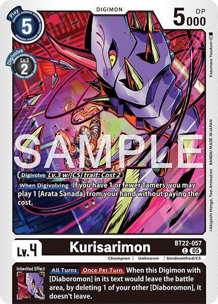 Kurisarimon Card Front