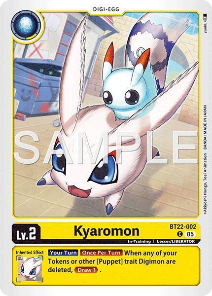 Kyaromon Card Front