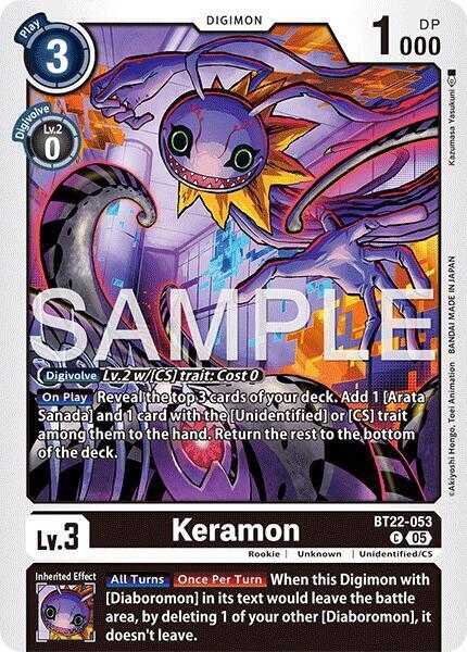 Keramon Card Front