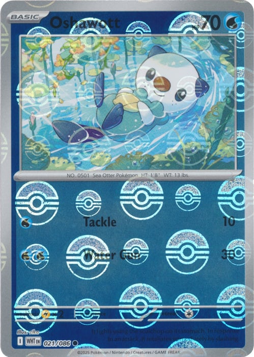 Oshawott Card Front