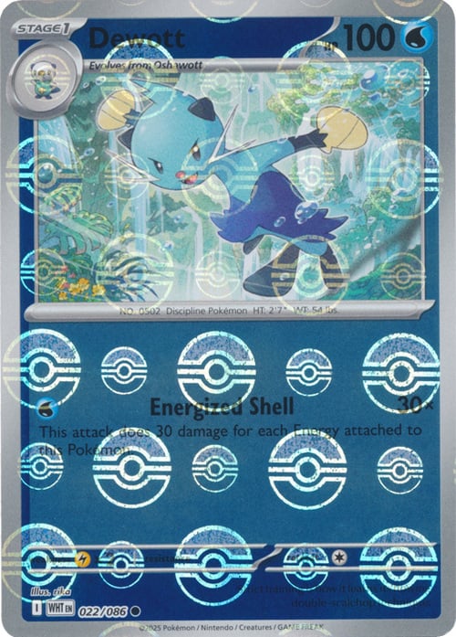 Dewott Card Front