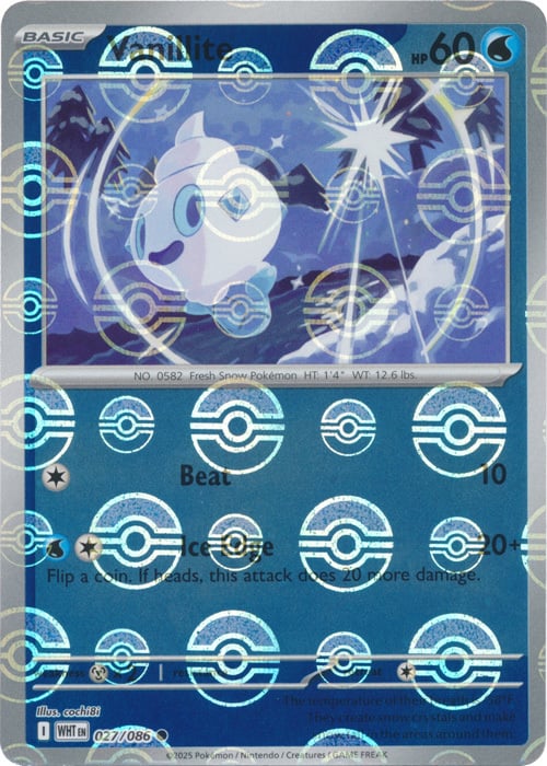 Vanillite Card Front