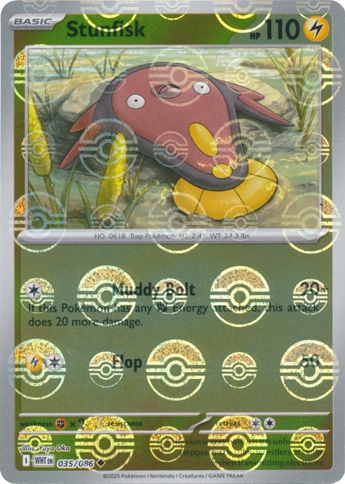 Stunfisk Card Front
