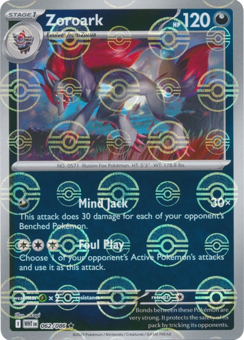 Zoroark Card Front