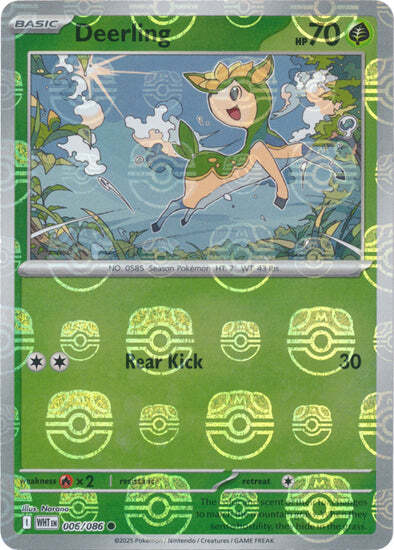 Deerling Card Front