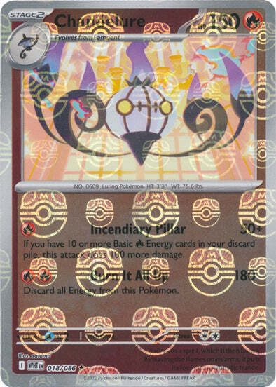 Chandelure Card Front