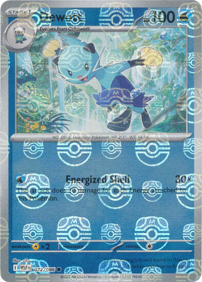 Dewott Card Front
