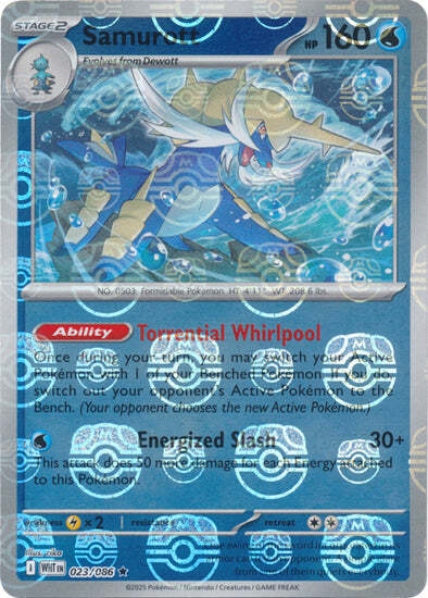 Samurott Card Front