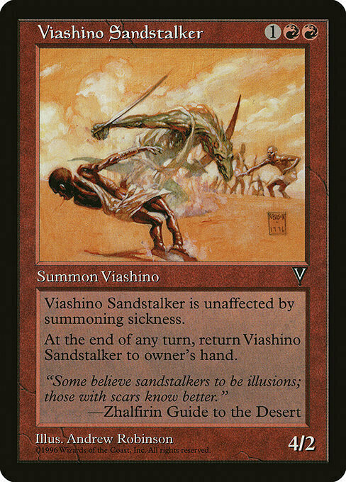 Viashino Sandstalker Card Front