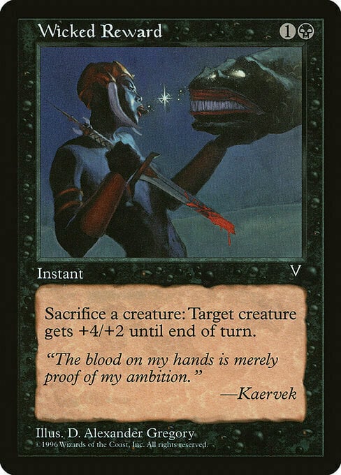 Wicked Reward Card Front