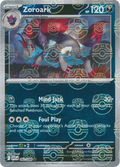 Zoroark Card Front