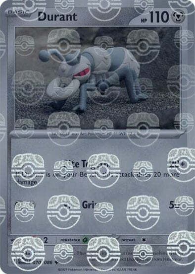 Durant Card Front