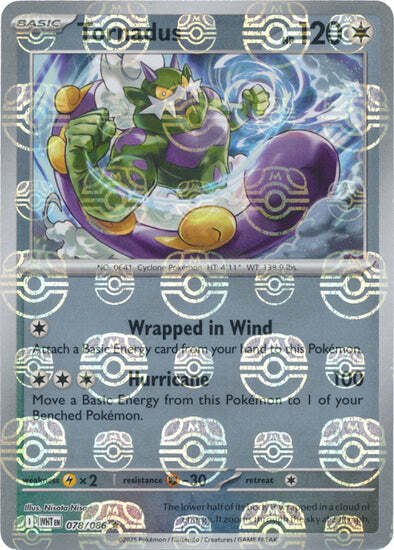 Tornadus Card Front