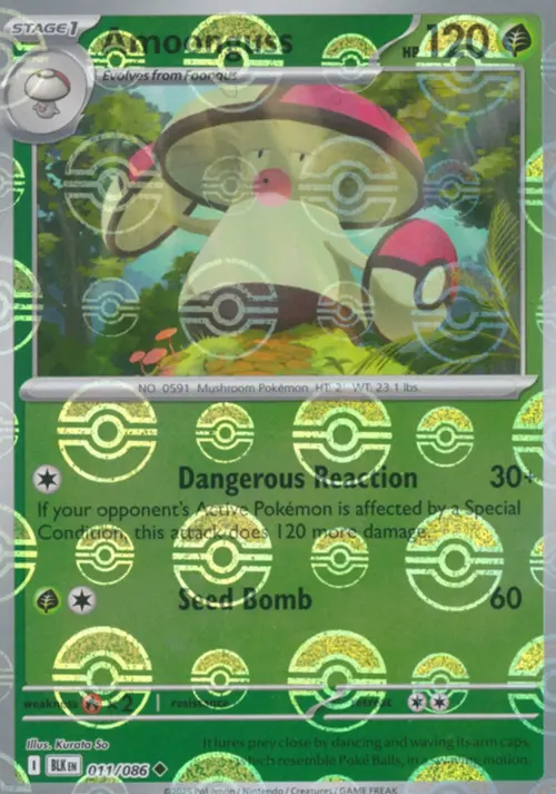 Amoonguss Card Front