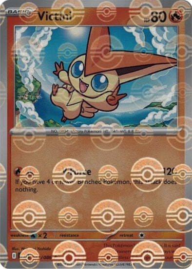 Victini Card Front