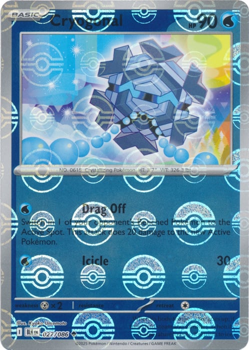 Cryogonal Card Front