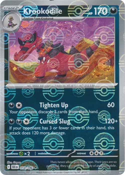 Krookodile Card Front