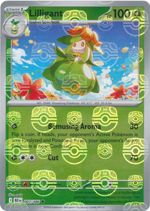 Lilligant Card Front