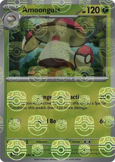 Amoonguss Card Front