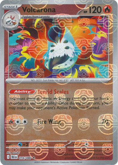 Volcarona Card Front