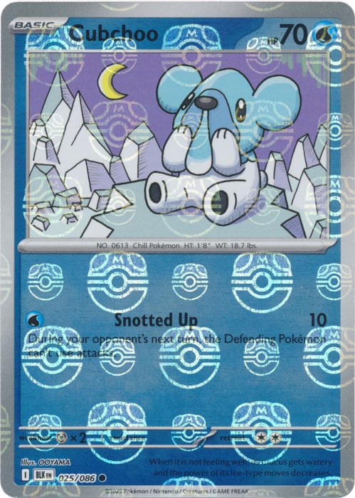 Cubchoo Card Front