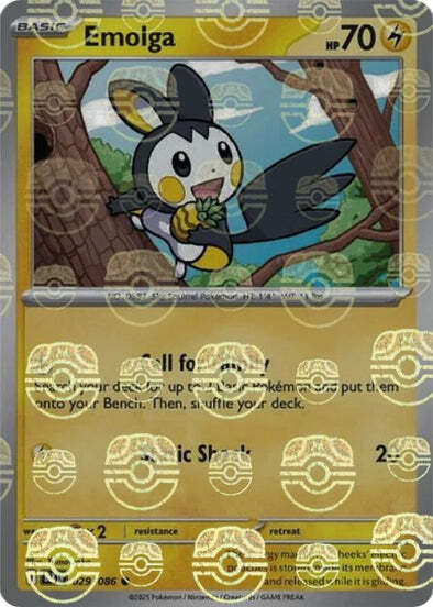 Emolga Card Front