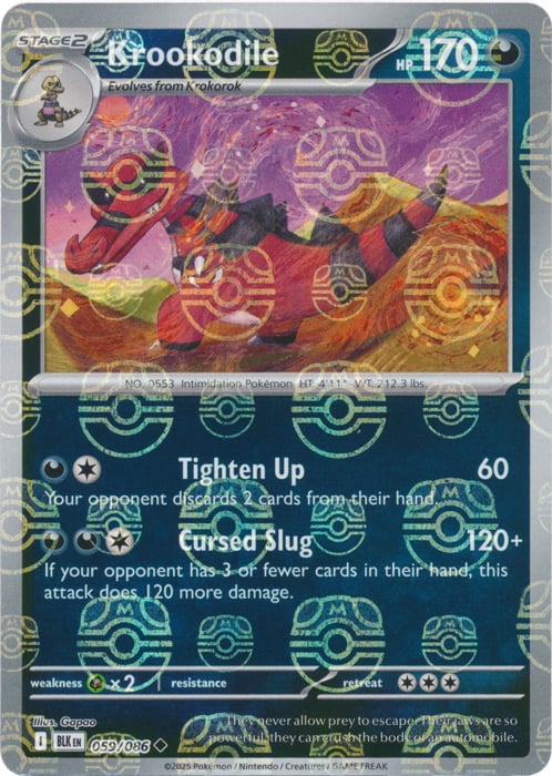 Krookodile Card Front