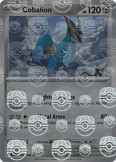 Cobalion Card Front