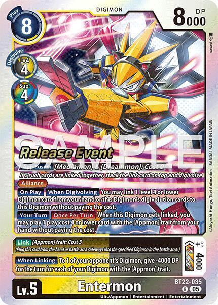 Entermon Card Front