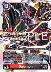 Gaiomon · Pre-Release Stamped BT22-014